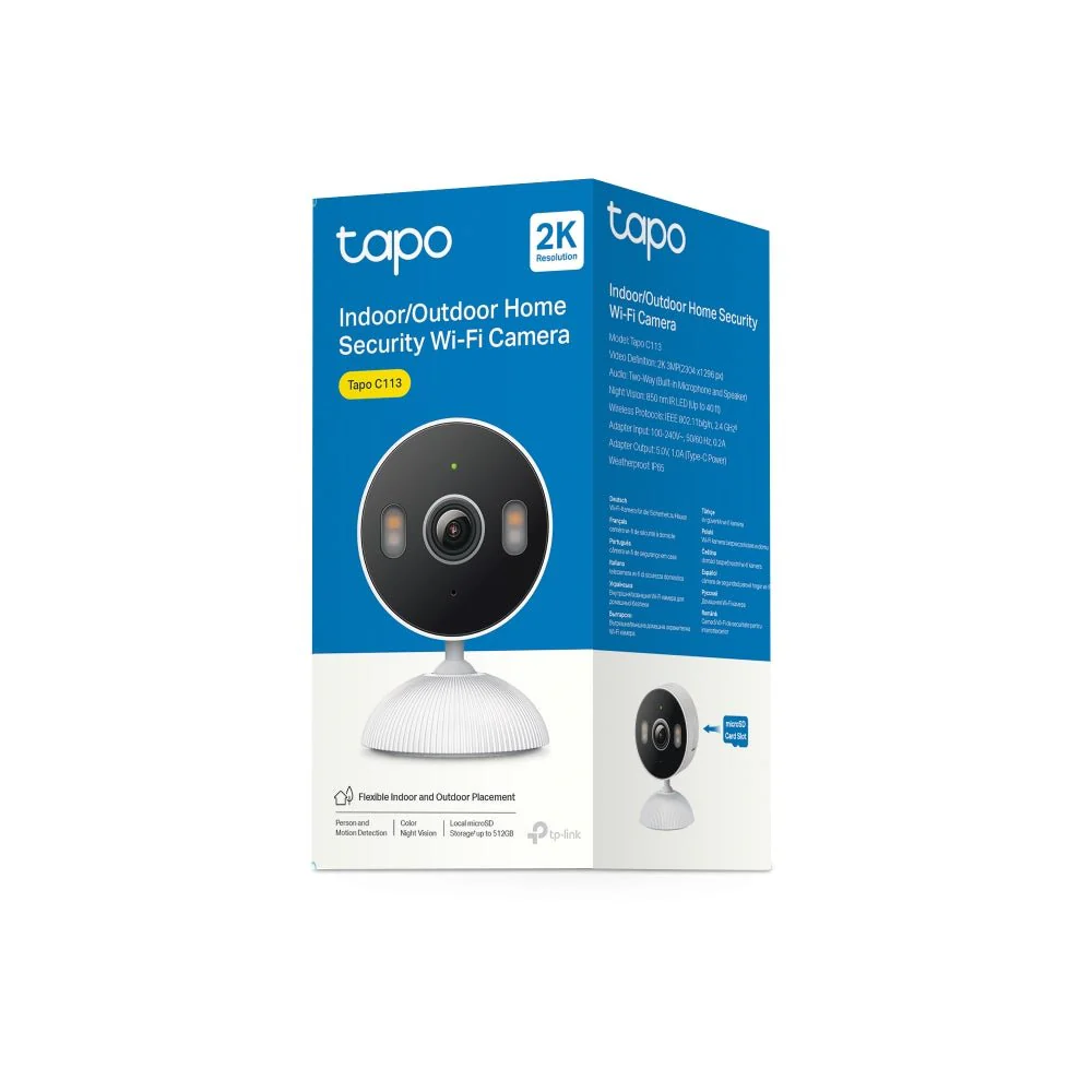 2K 3MP  Indoor Kamera | Tapo C113 - Image 10