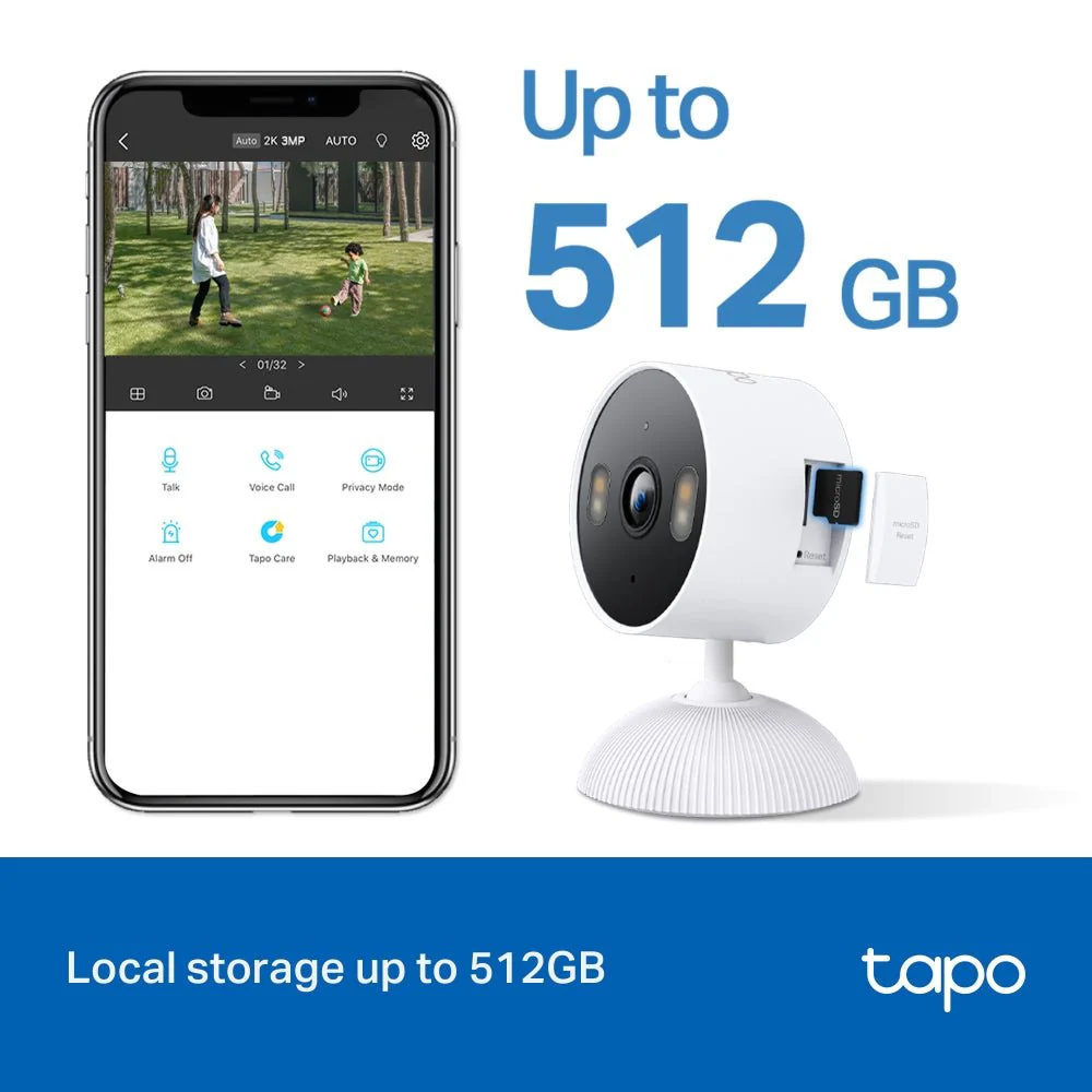 2K 3MP  Indoor Kamera | Tapo C113 - Image 8