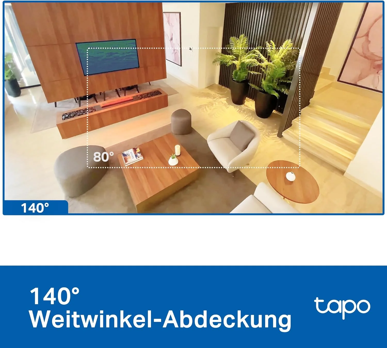 2K 4MP Magnetfuß Indoor Kamera | Tapo C125 - Image 4
