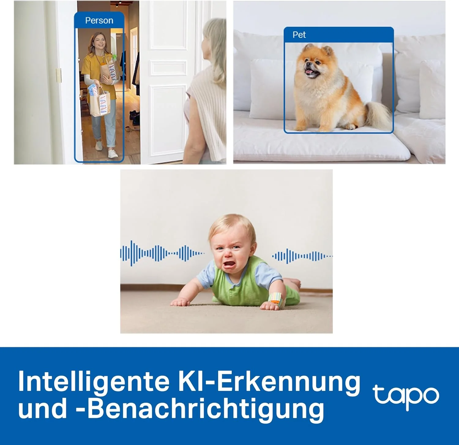 2K 4MP Magnetfuß Indoor Kamera | Tapo C125 - Image 5