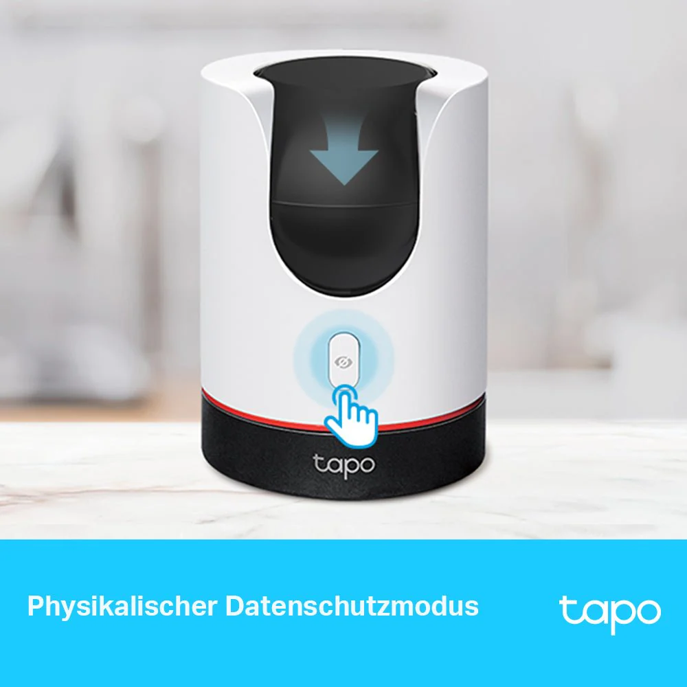 2K 4MP 360° Indoor Kamera mit Privatsphären-Schutz | Tapo C225 - Image 3