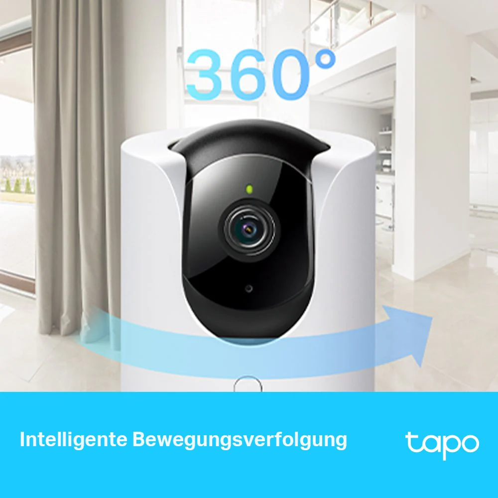 2K 4MP 360° Indoor Kamera mit Privatsphären-Schutz | Tapo C225 - Image 4