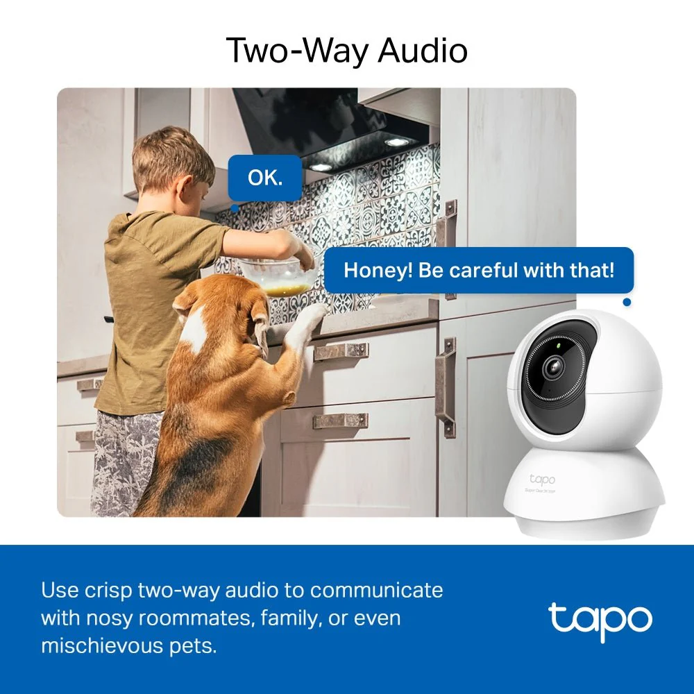 3K 5MP 360° Indoor Kamera | Tapo C230 - Image 8