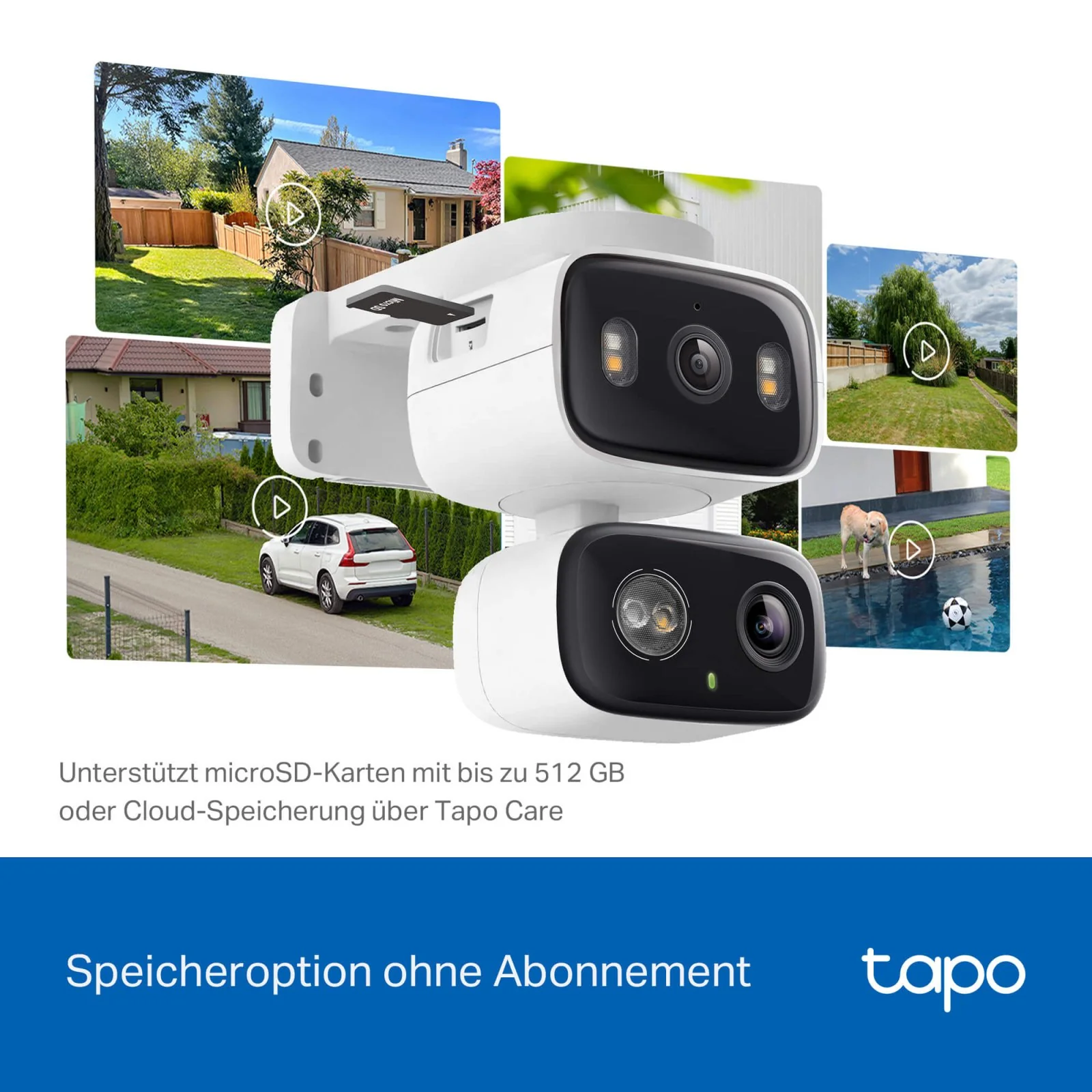 2K+2K Dual-Objektiv 360° Outdoor Kamera | Tapo C246D - Image 10