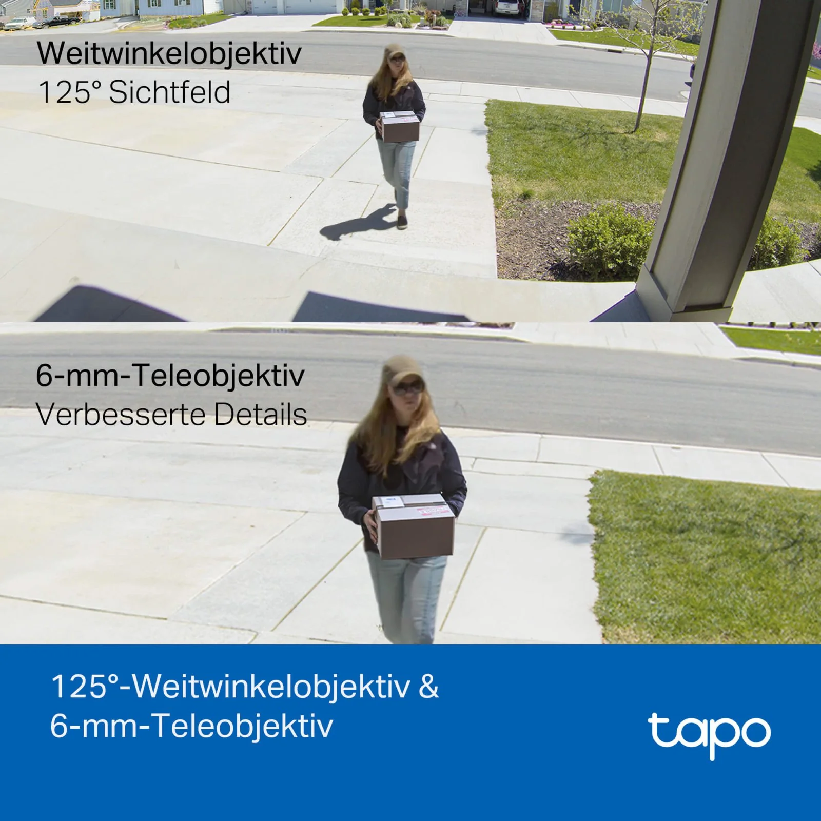 2K+2K Dual-Objektiv 360° Outdoor Kamera | Tapo C246D - Image 5