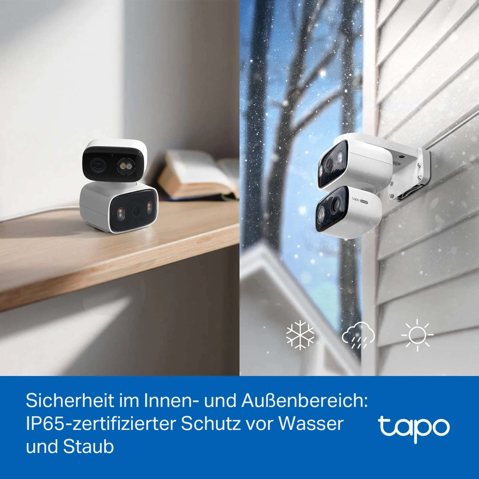 2K+2K Dual-Objektiv 360° Outdoor Kamera | Tapo C246D - Image 7