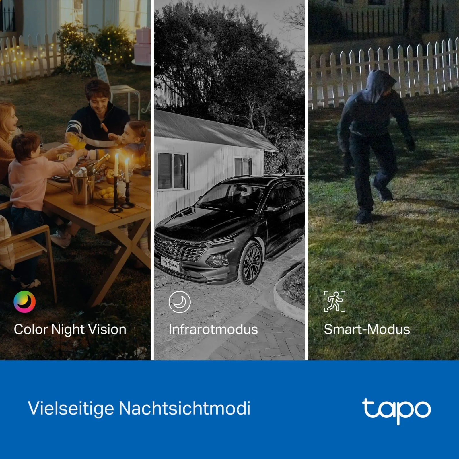 2K+2K Dual-Objektiv 360° Outdoor Kamera | Tapo C246D - Image 9