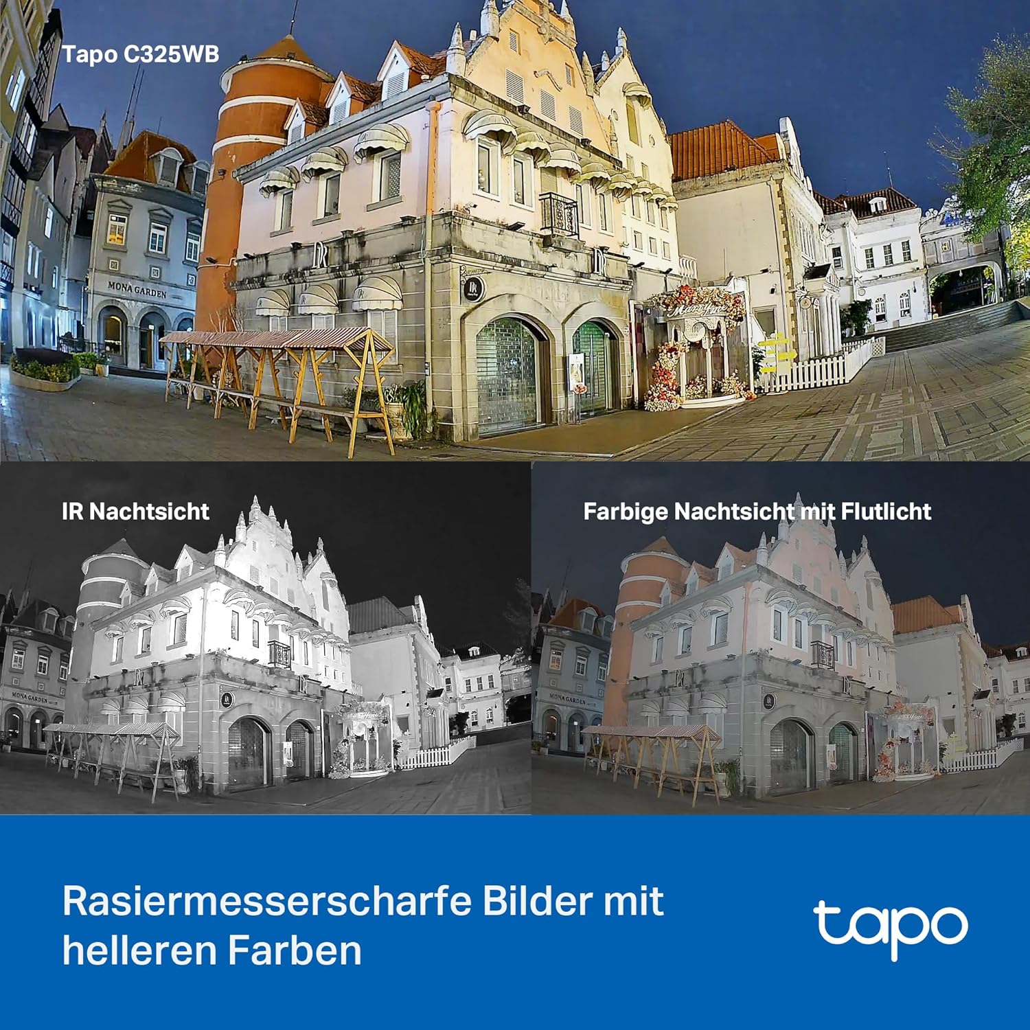 2K 4MP Colorpro Outdoor Kamera | Tapo C325WB - Image 3