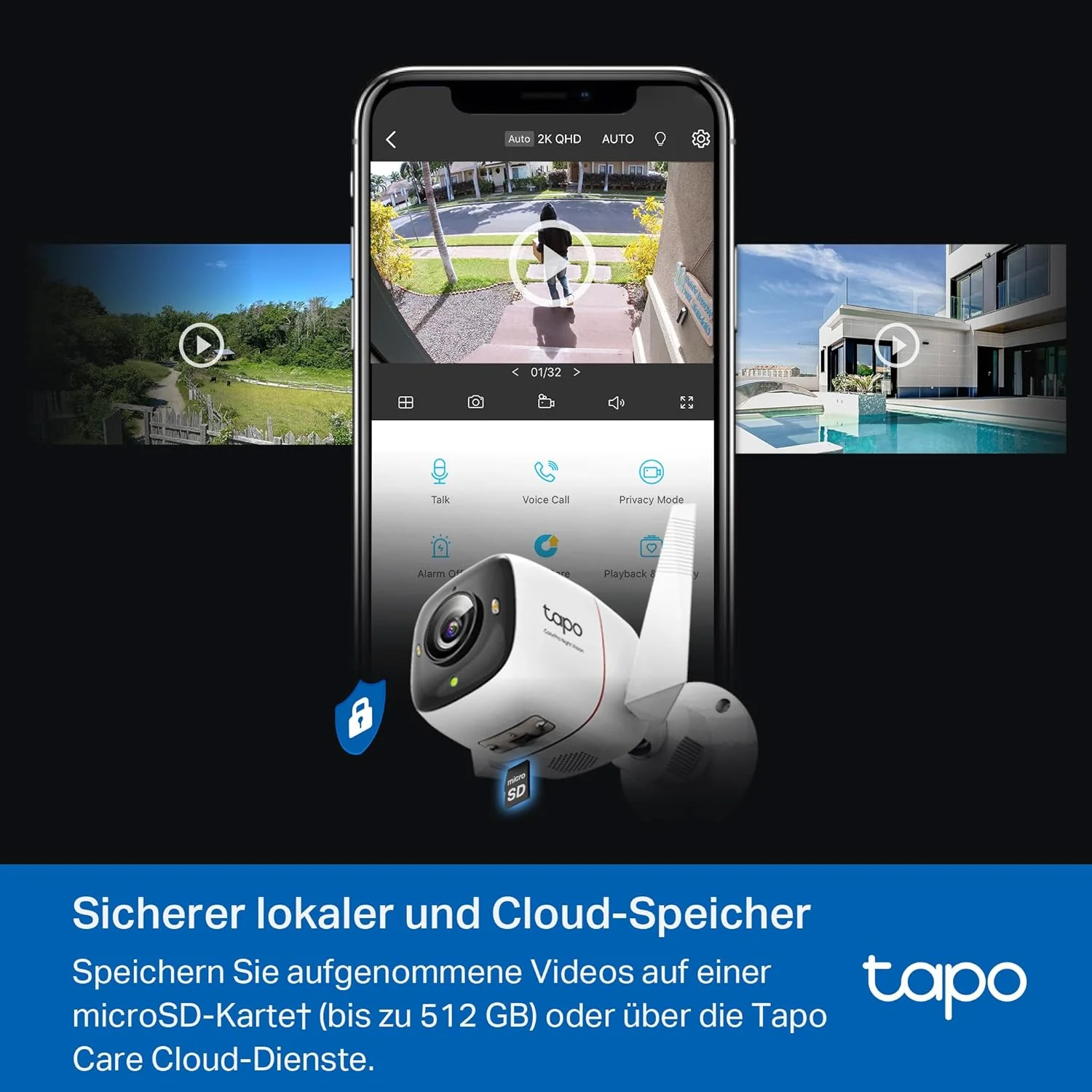 2K 4MP Colorpro Outdoor Kamera | Tapo C325WB - Image 8