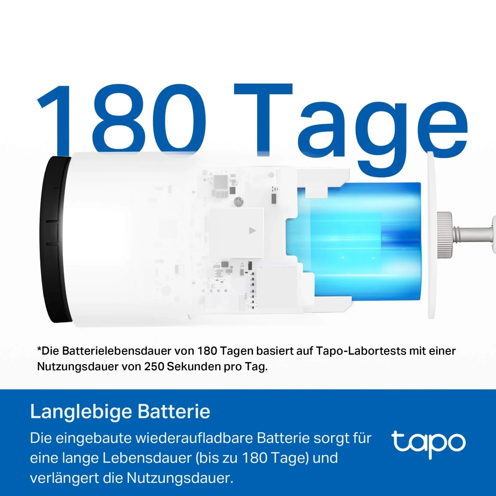 2K 3MP 6400mAh Akku Kamera | Tapo C410 - Image 8