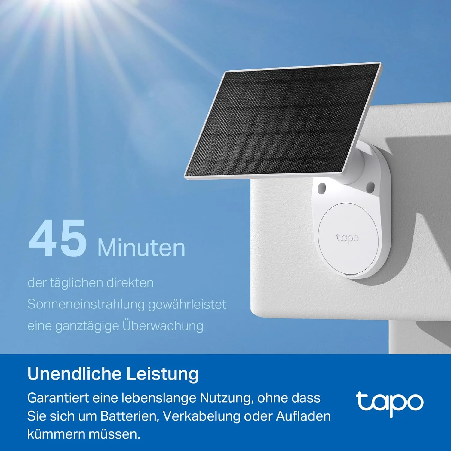 2K 3MP 6400mAh Solarbetriebene Akku Kamera | Tapo C410 KIT - Image 3