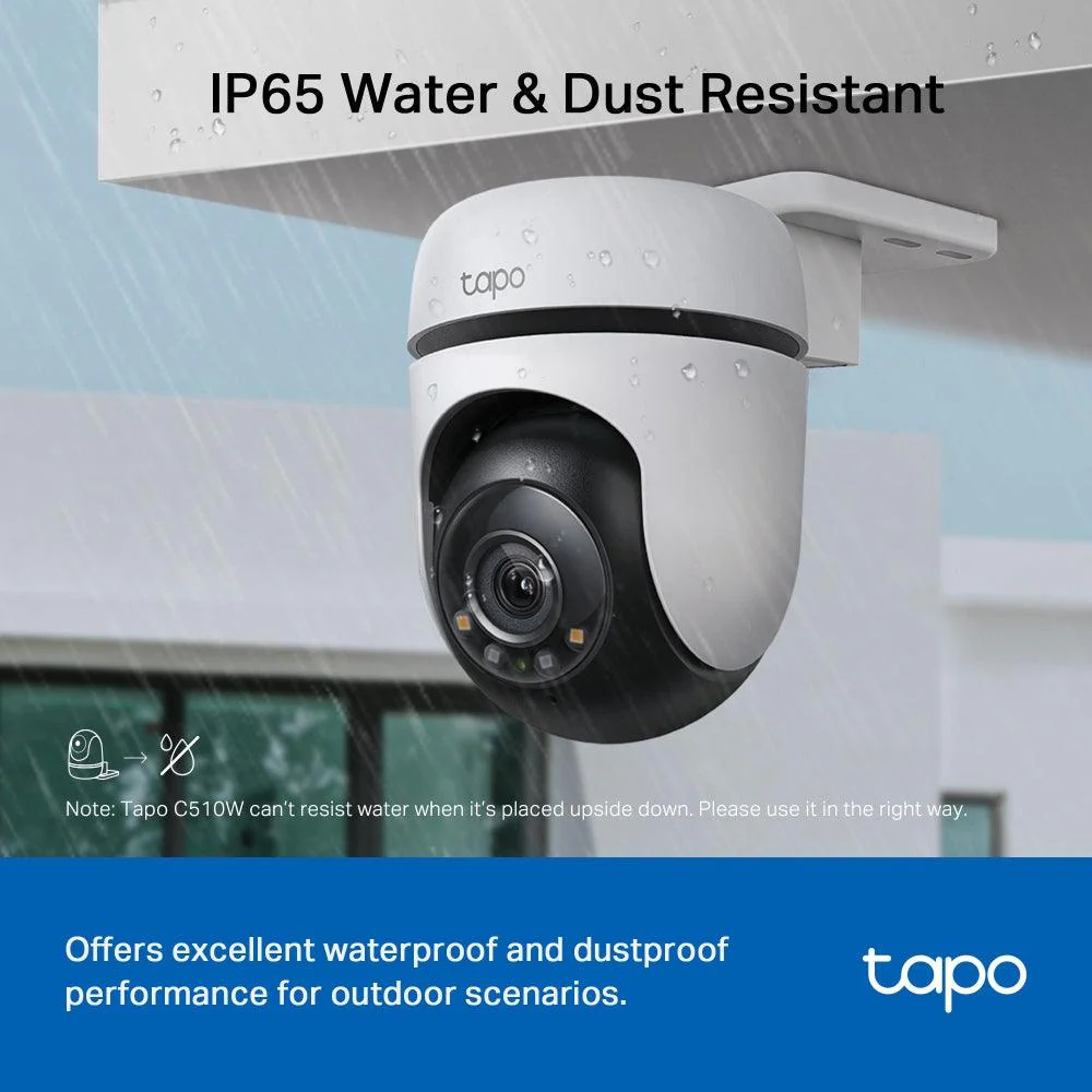 2K 3MP 360° Outdoor Kamera | Tapo C510W - Image 10