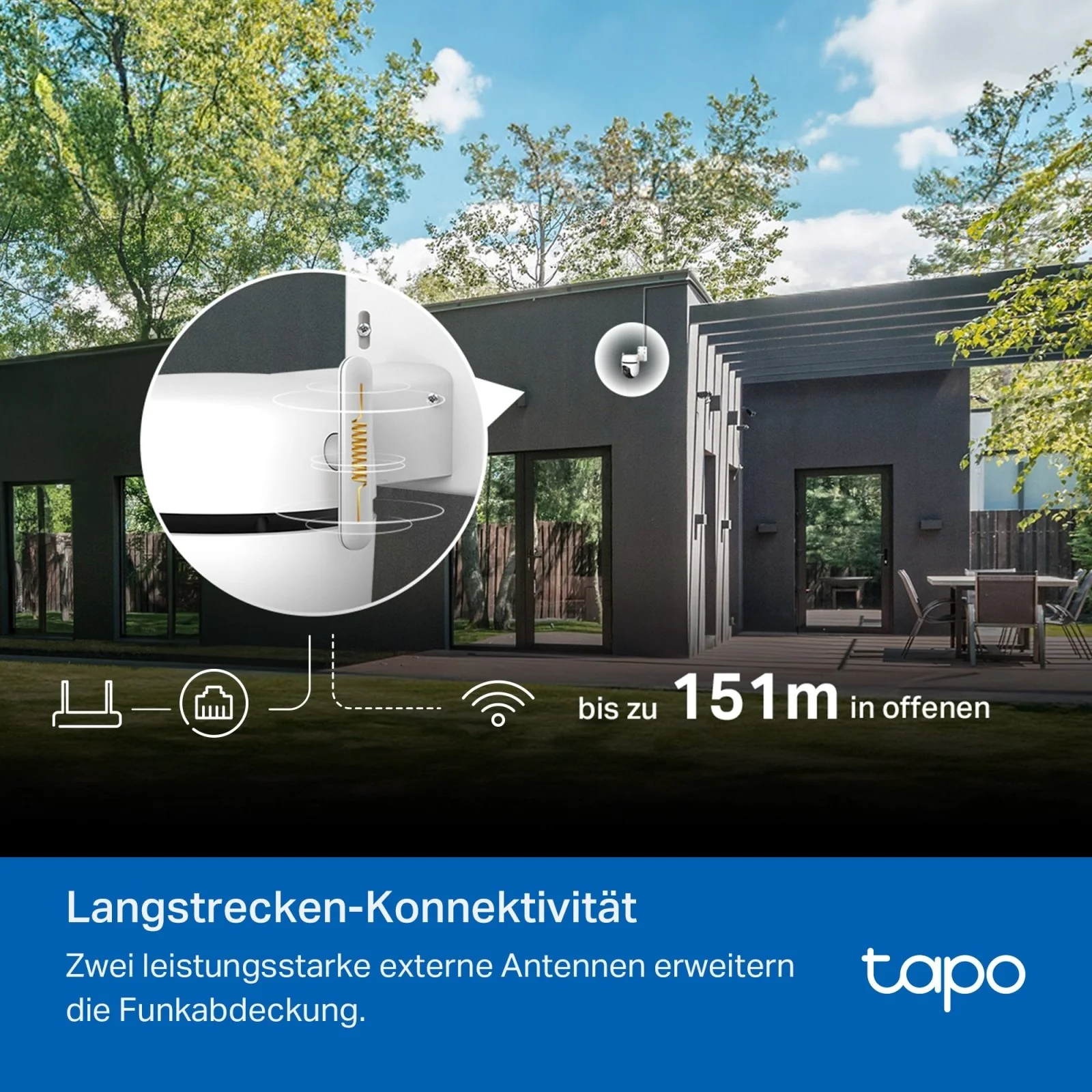 3K 5MP 360° Outdoor Kamera | Tapo C530WS - Image 12
