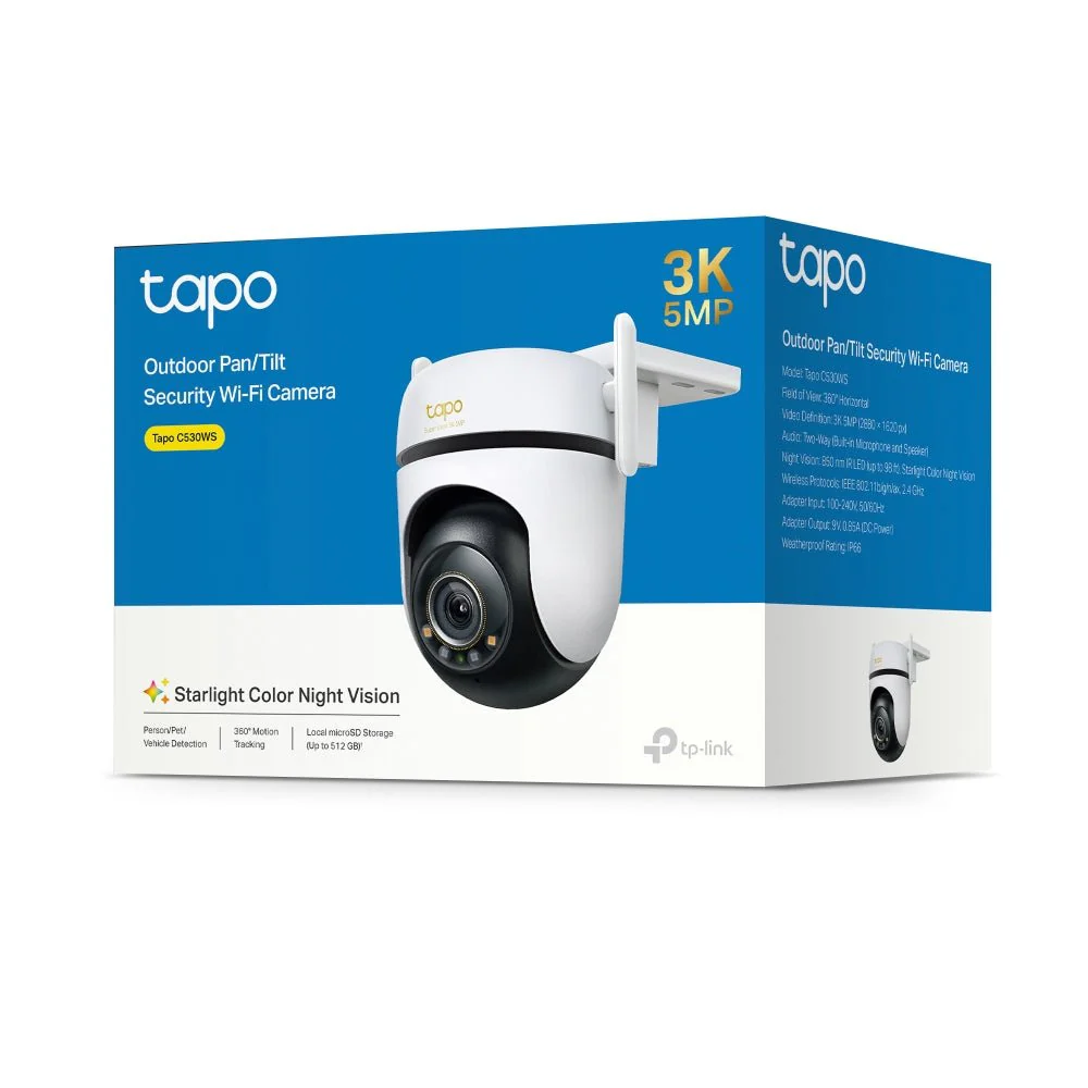 3K 5MP 360° Outdoor Kamera | Tapo C530WS - Image 14