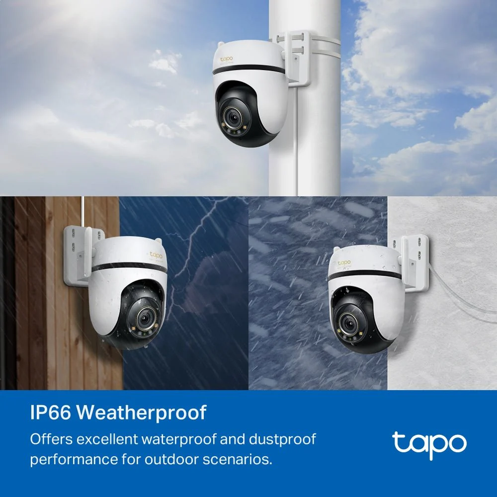 3K 5MP 360° Outdoor Kamera | Tapo C530WS(2er-Pack) - Image 10