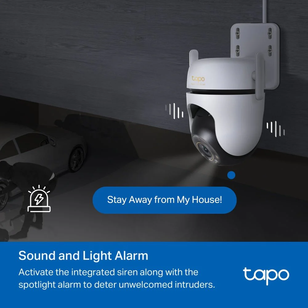 3K 5MP 360° Outdoor Kamera | Tapo C530WS(2er-Pack) - Image 11