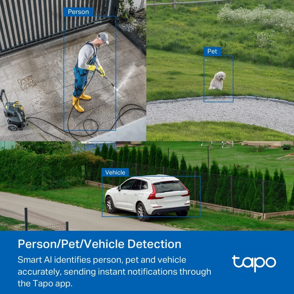 3K 5MP 360° Outdoor Kamera | Tapo C530WS(2er-Pack) - Image 3