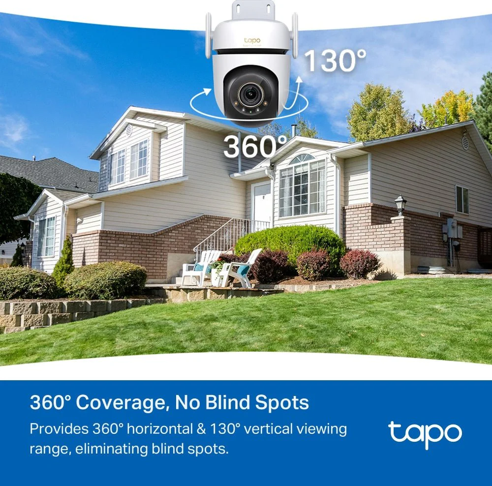 3K 5MP 360° Outdoor Kamera | Tapo C530WS(2er-Pack) - Image 4