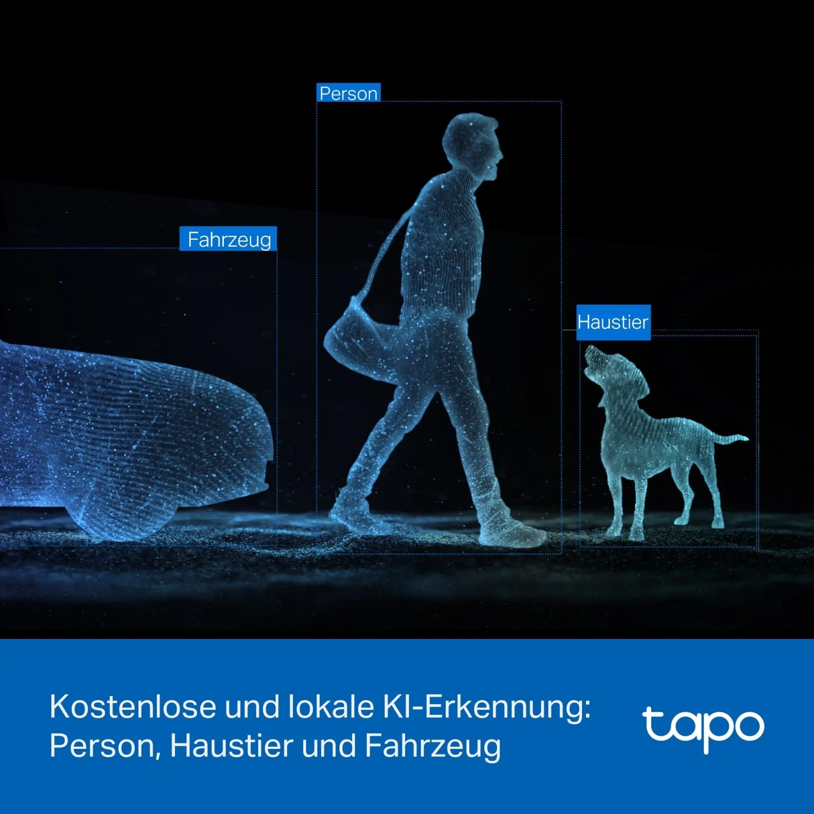 2K+2K Dual-Objektiv 360° Outdoor Kamera mit IP66-Wetterbeständigkeit | Tapo C545D - Image 7