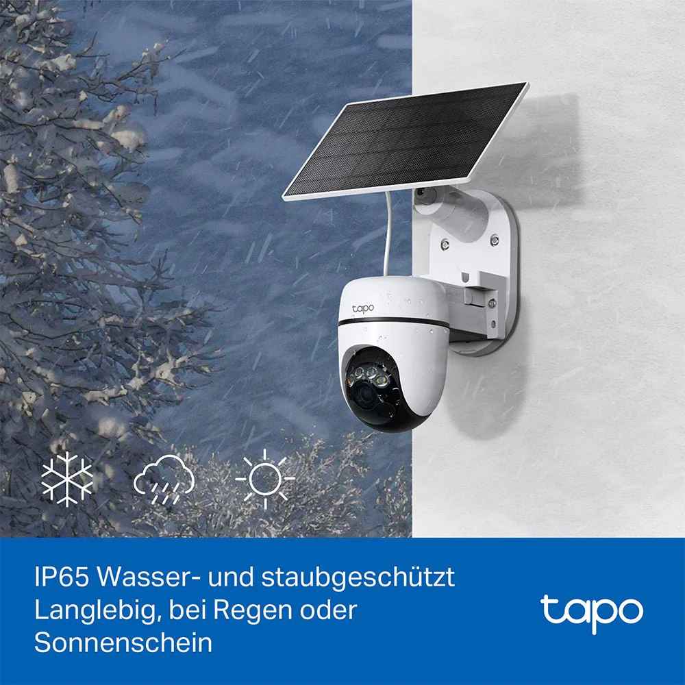 2K 3MP 360° Solarbetriebene Kamera | Tapo C610 KIT - Image 10