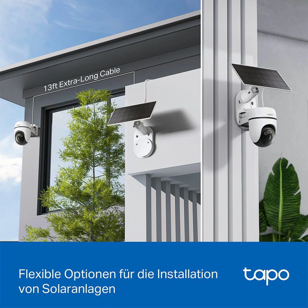 2K 3MP 360° Solarbetriebene Kamera | Tapo C610 KIT - Image 3