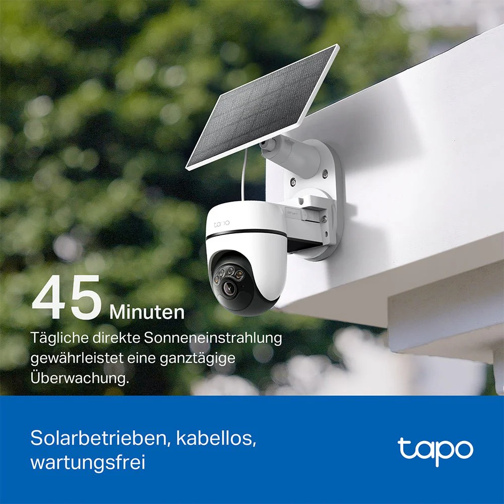 2K 3MP 360° Solarbetriebene Kamera | Tapo C610 KIT - Image 4