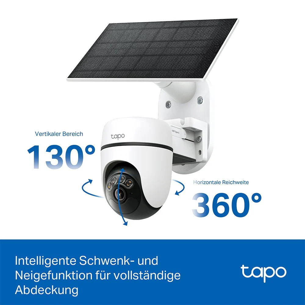 2K 3MP 360° Solarbetriebene Kamera | Tapo C610 KIT - Image 6
