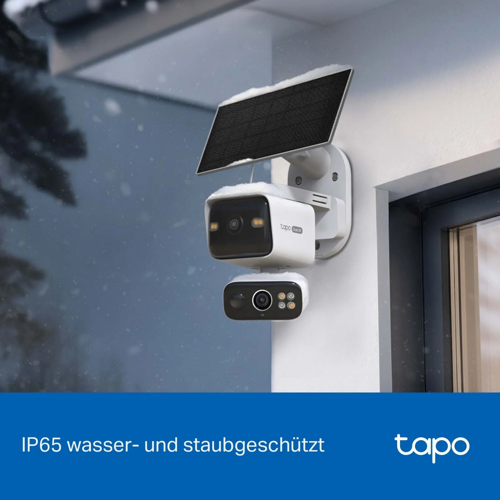 2K+2K Dual-Objektiv 360° Solarbetriebene Kamera | Tapo C645D KIT - Image 11