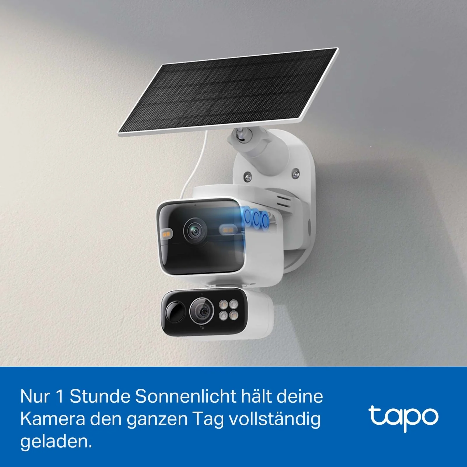 2K+2K Dual-Objektiv 360° Solarbetriebene Kamera | Tapo C645D KIT - Image 6