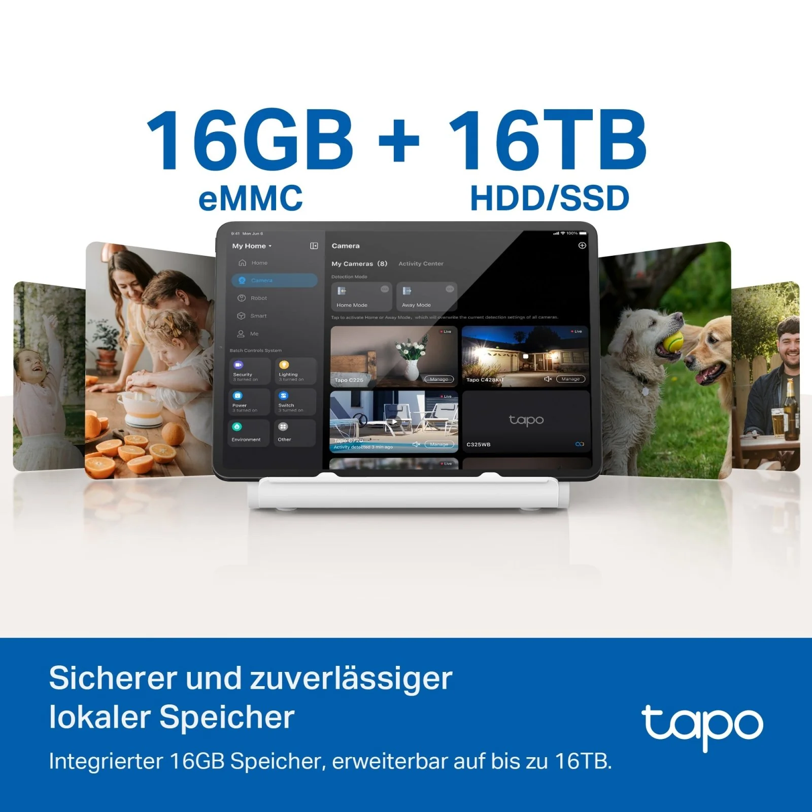 Tapo C660 KIT  360°+ H500 Speicher-Bundle - Image 4