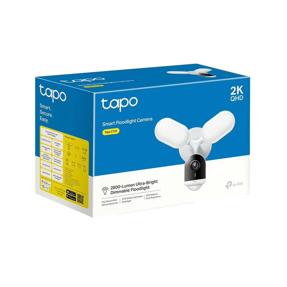2K 4MP 2800-Lumen Flutlicht Kamera | Tapo C720 - Image 8