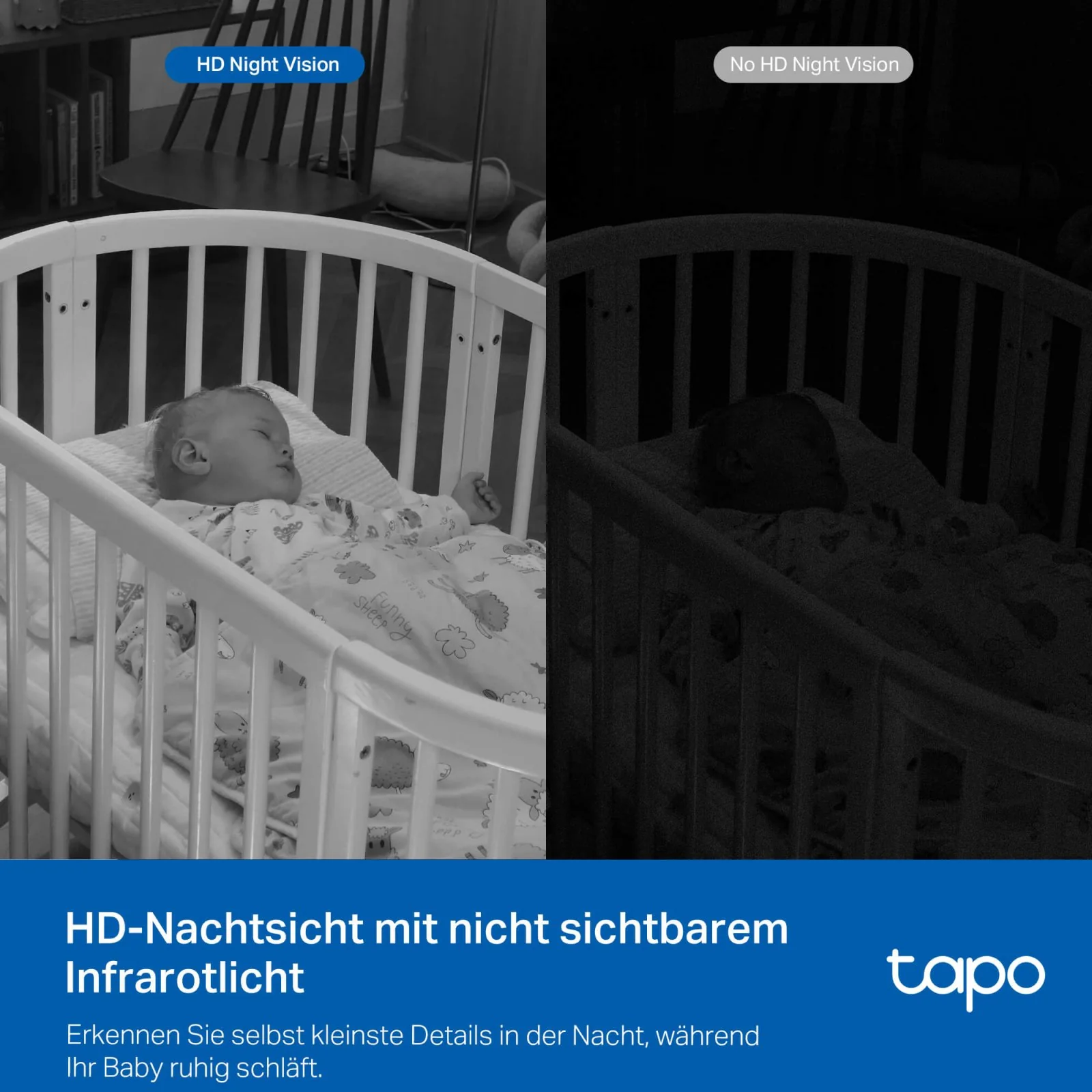 2K 4MP Dual-Objektiv 360° Baby Kamera | Tapo C840 - Image 14