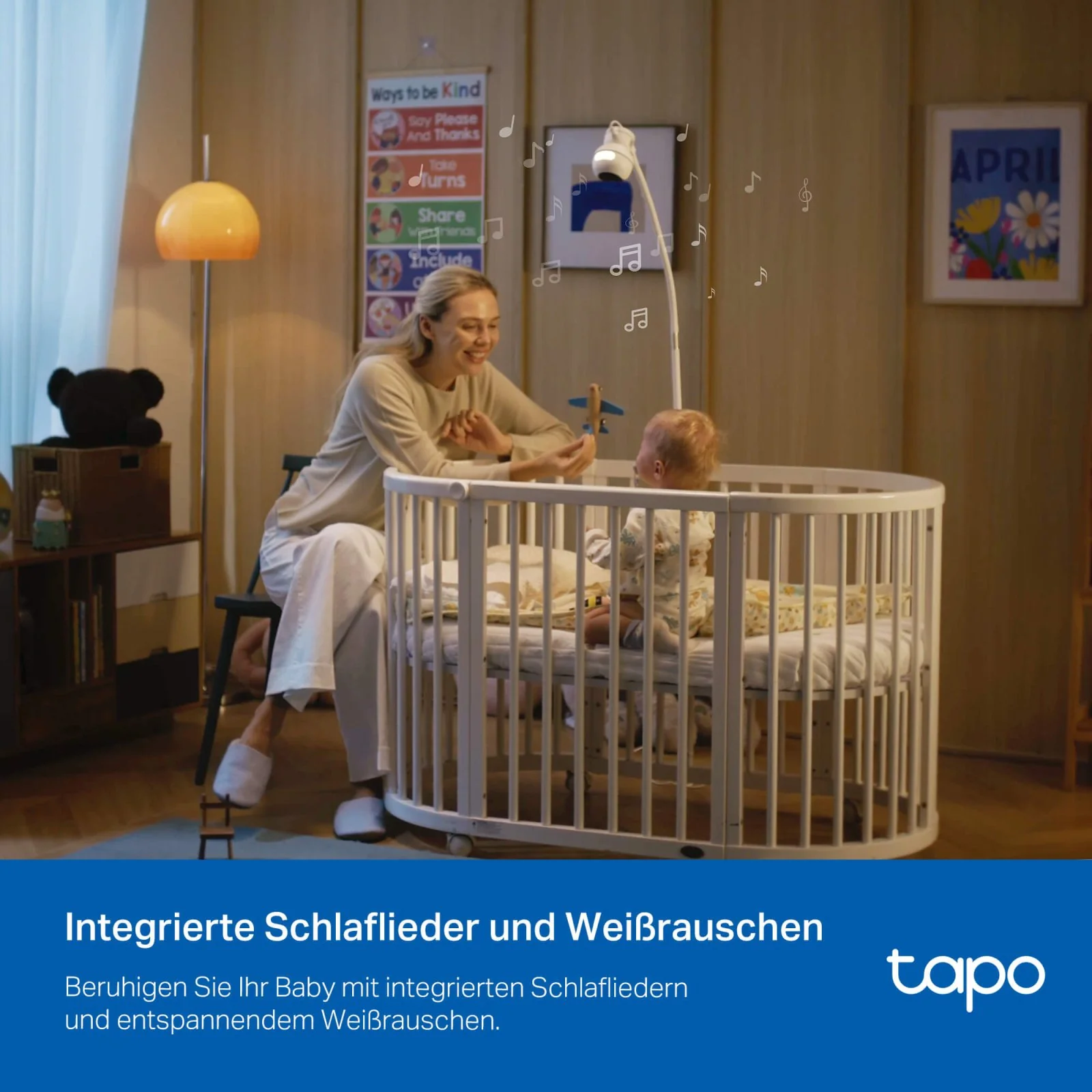 2K 4MP Dual-Objektiv 360° Baby Kamera | Tapo C840 - Image 9