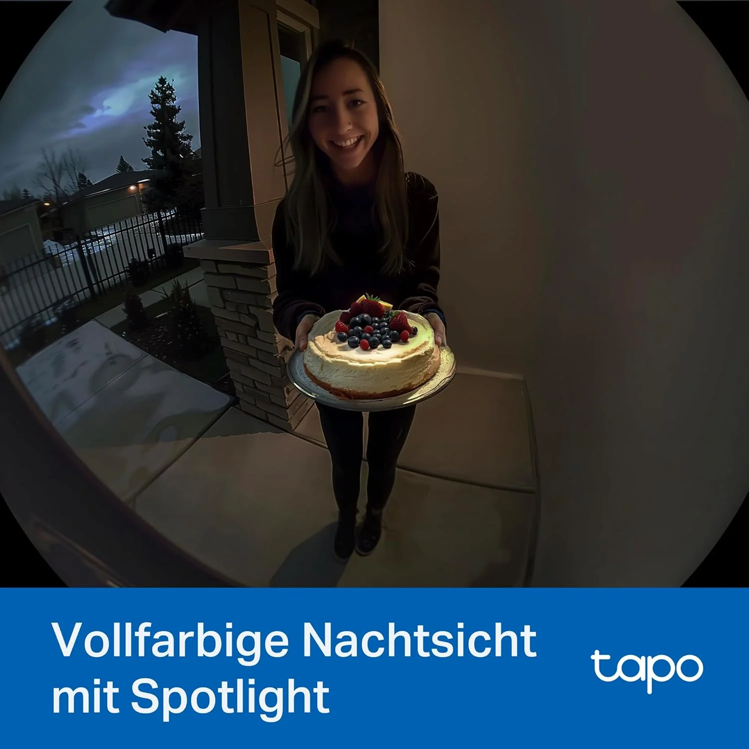 2K 180° Video Türklingel 10000mAh Akku (fest verbaut/verdrahtet) | Tapo D235 - Image 5