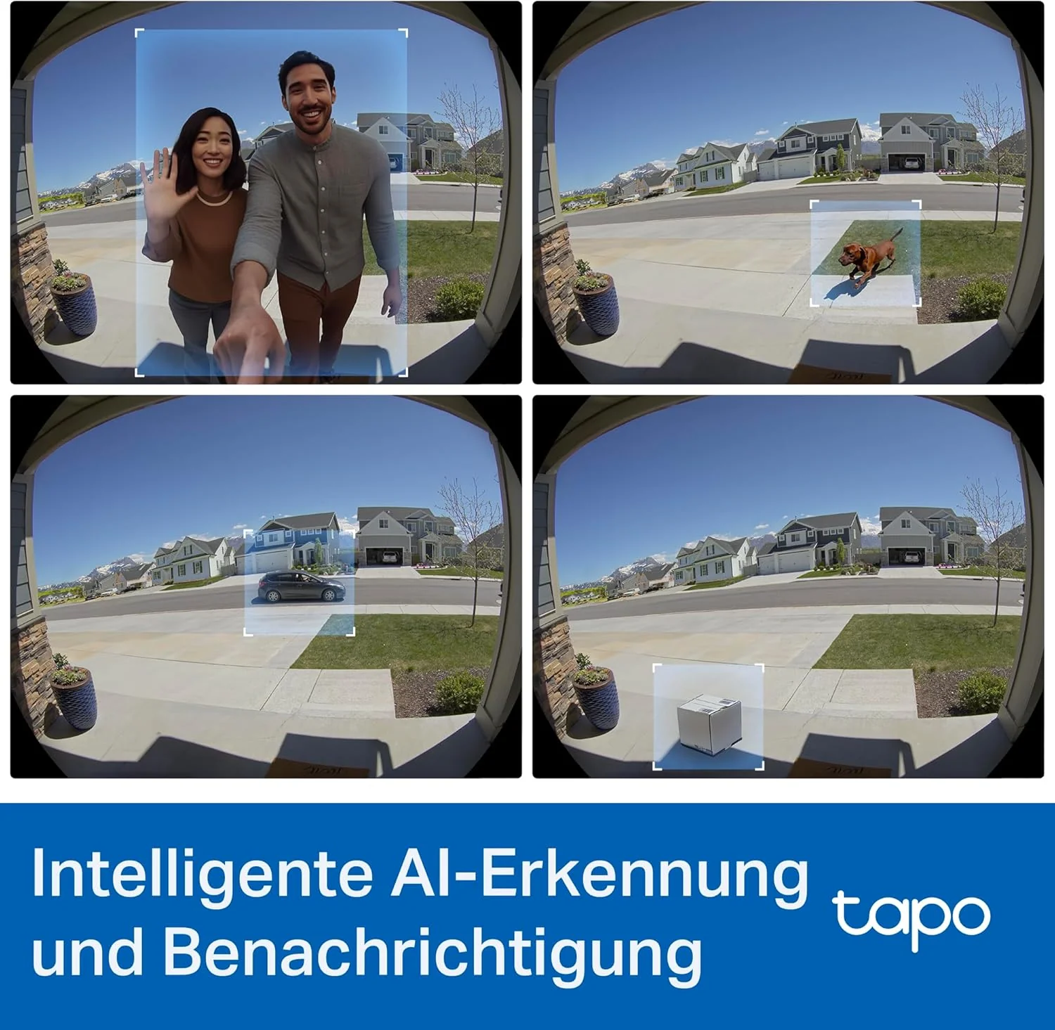 2K 180° Video Türklingel 10000mAh Akku (fest verbaut/verdrahtet) | Tapo D235 - Image 6