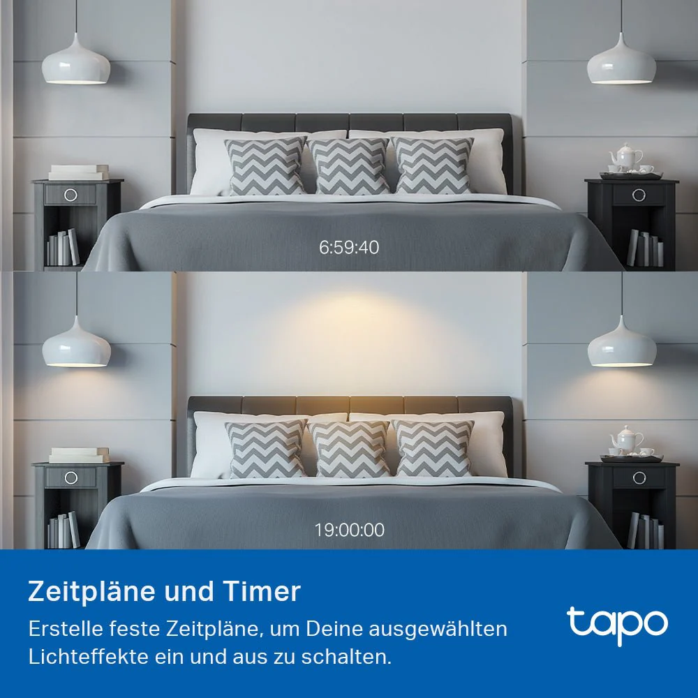 E14 & 470 Lumen Tapo L430P | WLAN Glühbirne mehrfarbig - Image 8