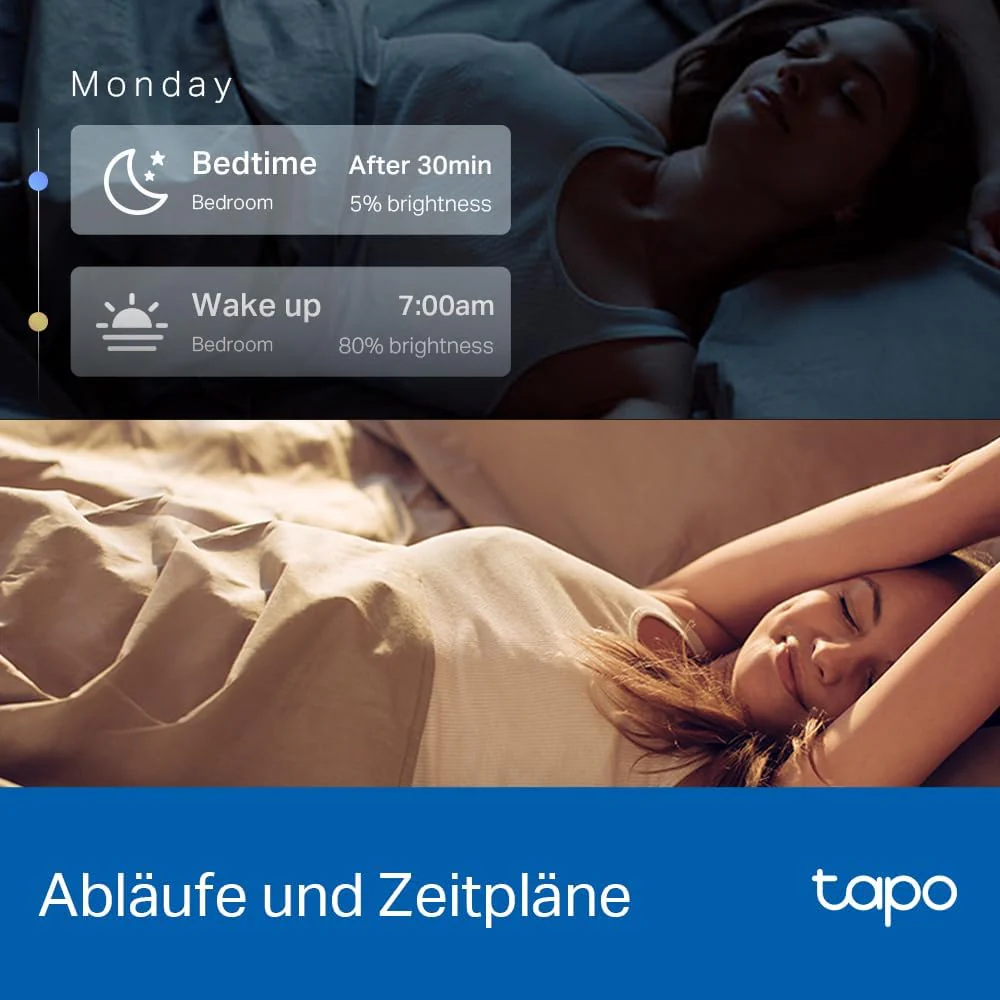 E27 & 806 Lumen Tapo L530E | WLAN Glühbirne mehrfarbig - Image 5