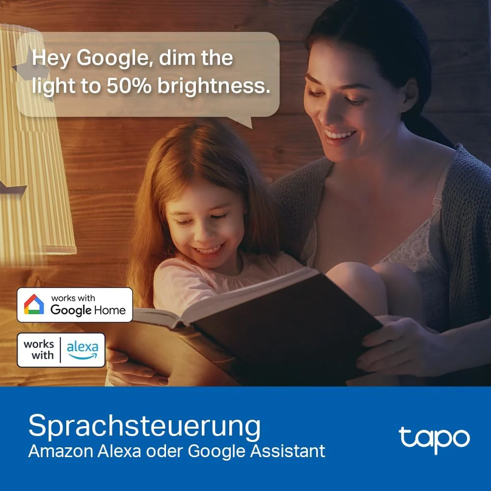 E27 & 806 Lumen Tapo L530E | WLAN Glühbirne mehrfarbig - Image 6