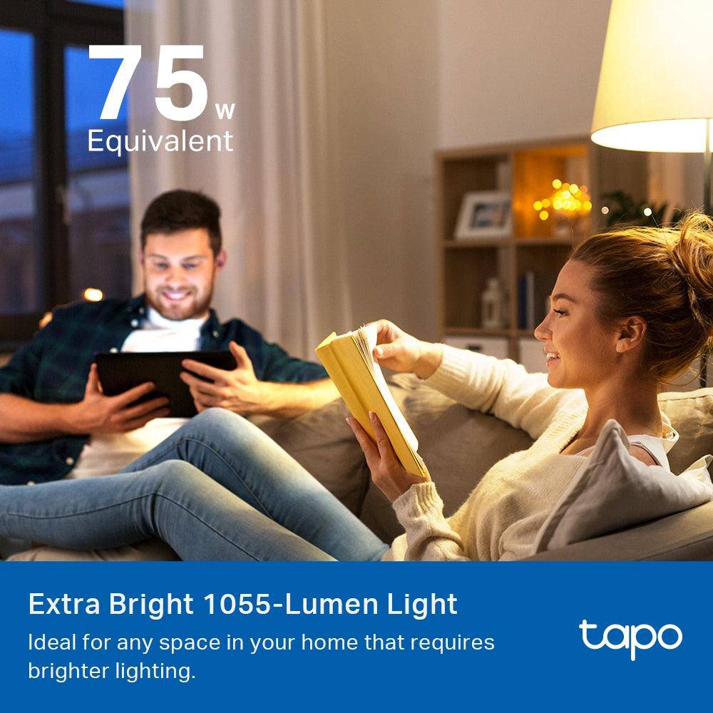 E27 & 1055 Lumen  Tapo L535E | WLAN Glühbirne  mehrfarbig & Matter zertifiziert - Image 4