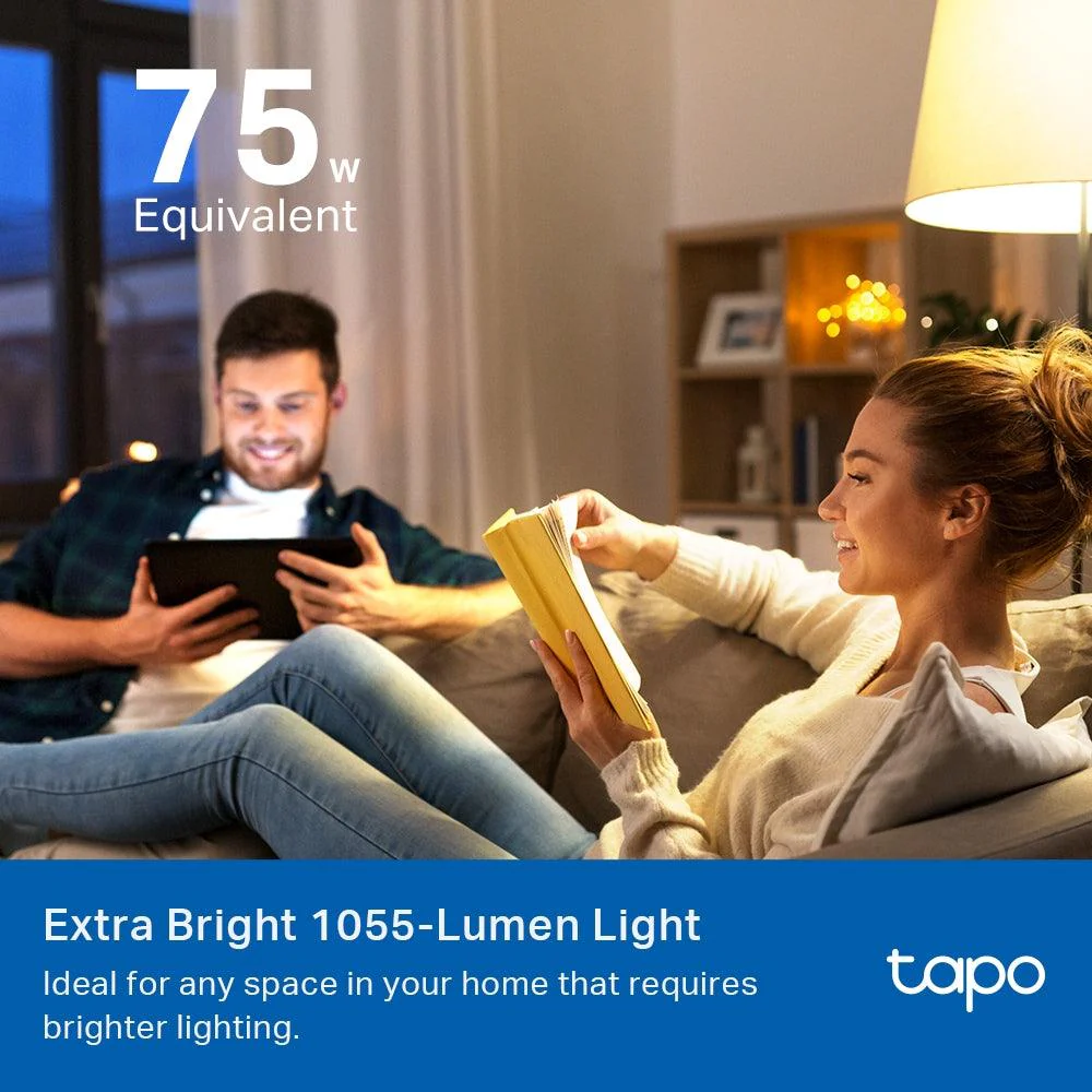E27 & 1055 Lumen  Tapo L535E | WLAN Glühbirne  mehrfarbig & Matter zertifiziert - Image 5
