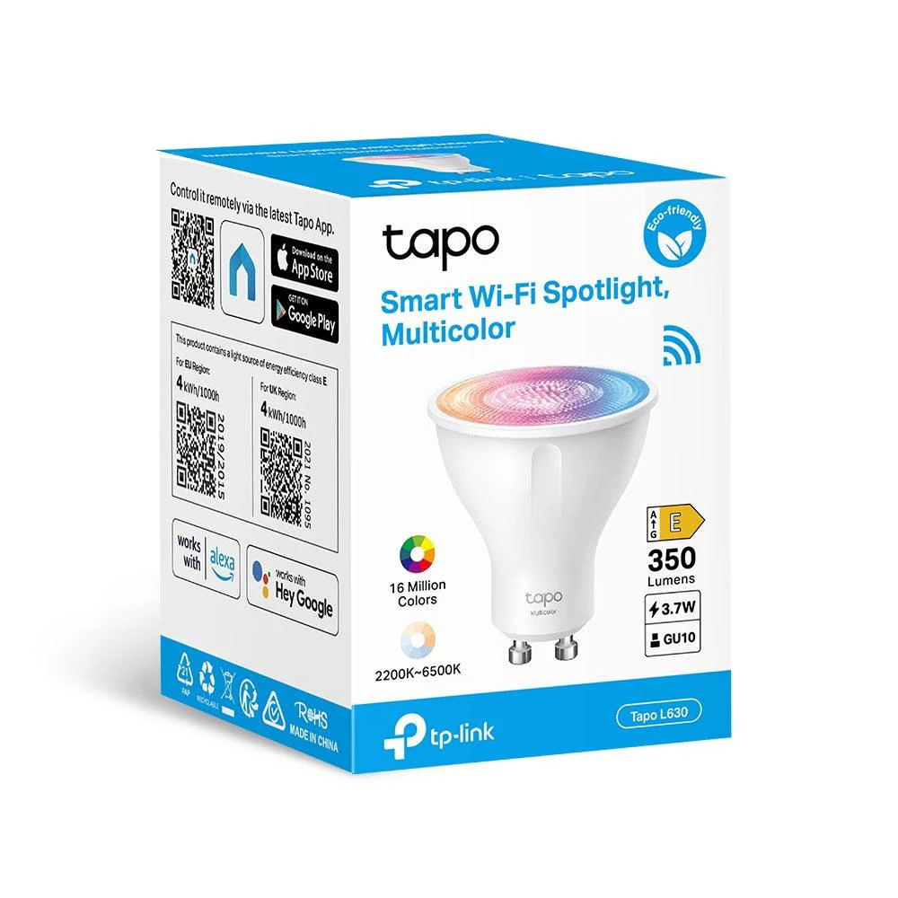 GU10 & 350 Lumen Tapo L630 | WLAN Spotlight mehrfarbig - Image 7