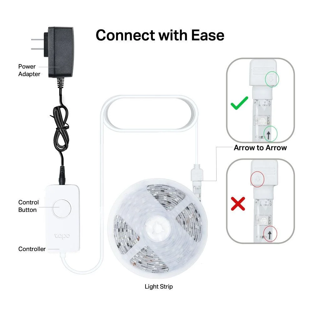 Tapo L920-5 | WLAN Lichtstreifen 5m 50 einzelne Farbzonen - Image 4