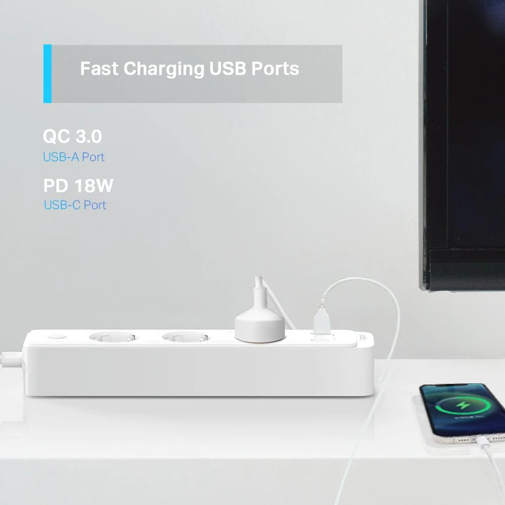 Tapo P300 | WLAN Steckdosenleiste, Apple Home - Image 3