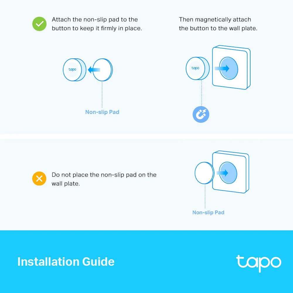 Tapo S200D | Smart Dimmer Schalter benutzerdefinierten Aktionen (Antippen, Drehen) - Image 7