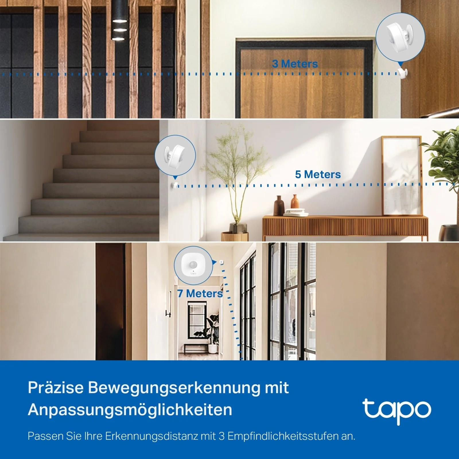 Tapo T100 | Smart Bewegungsmelder mit sofortigem Alarm - Image 4