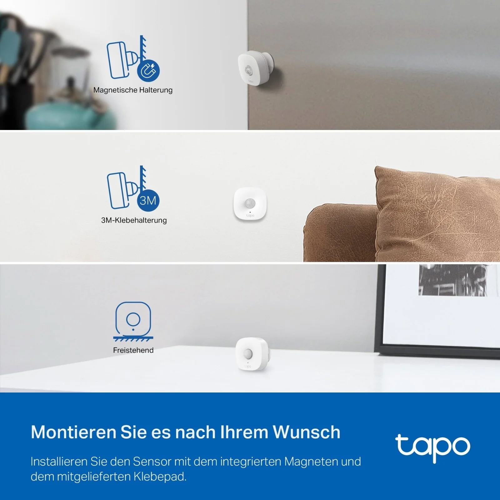 Tapo T100 | Smart Bewegungsmelder mit sofortigem Alarm - Image 9