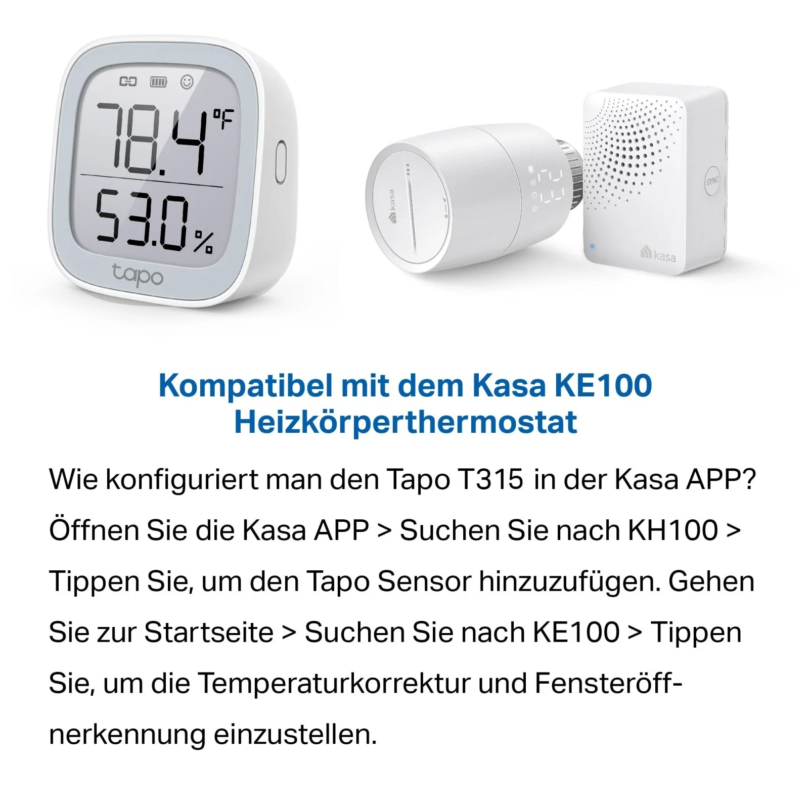 Tapo T315 | Smart Temperatur- und Feuchtigkeitsmonitor mit eingebauten Display - Image 3