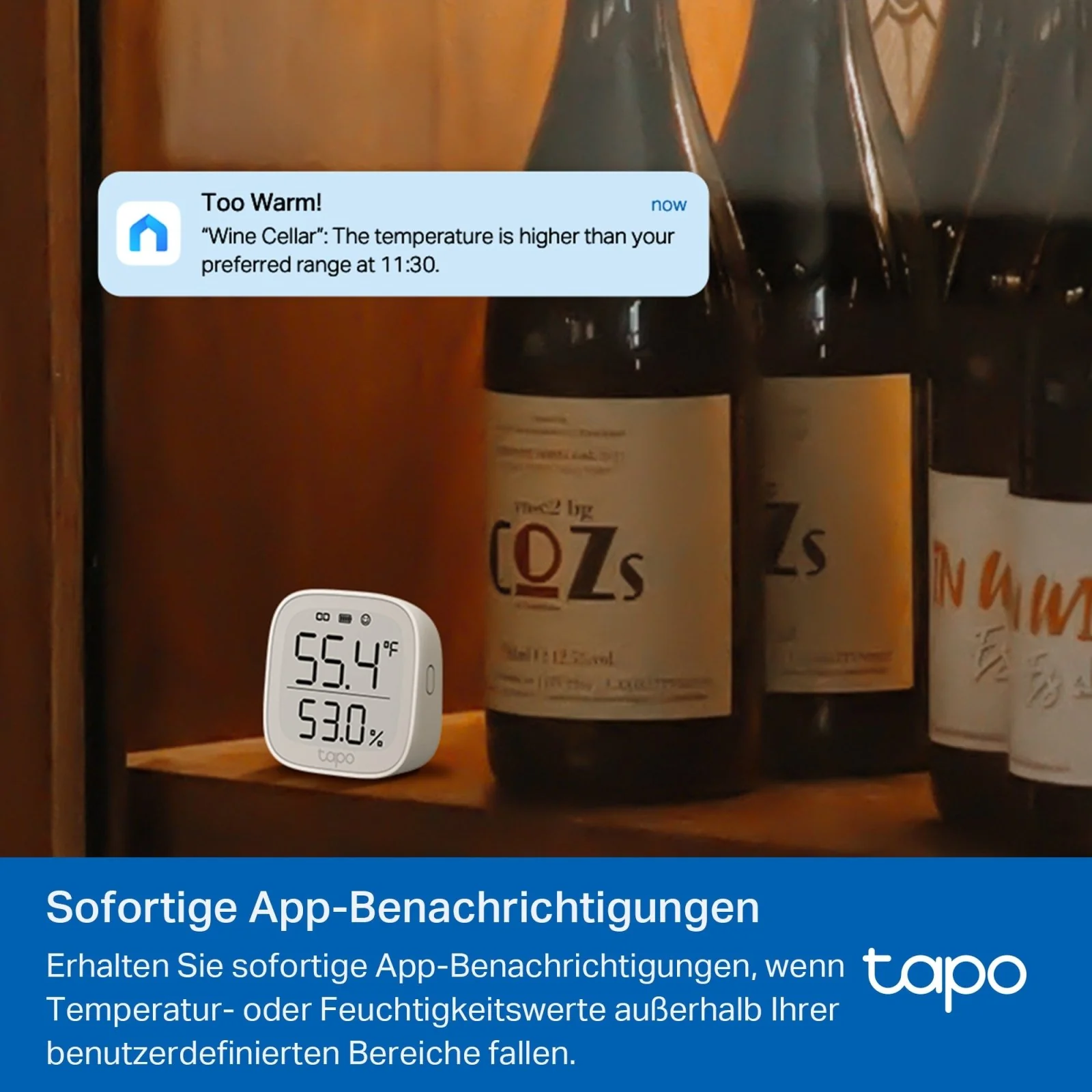 Tapo T315 | Smart Temperatur- und Feuchtigkeitsmonitor mit eingebauten Display - Image 7